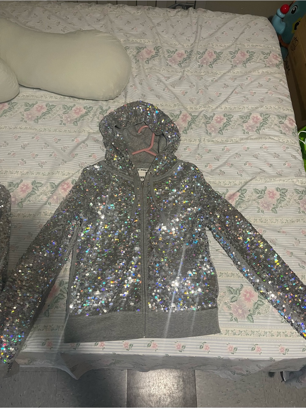 2013 VS Pink fashion show bling hoodie